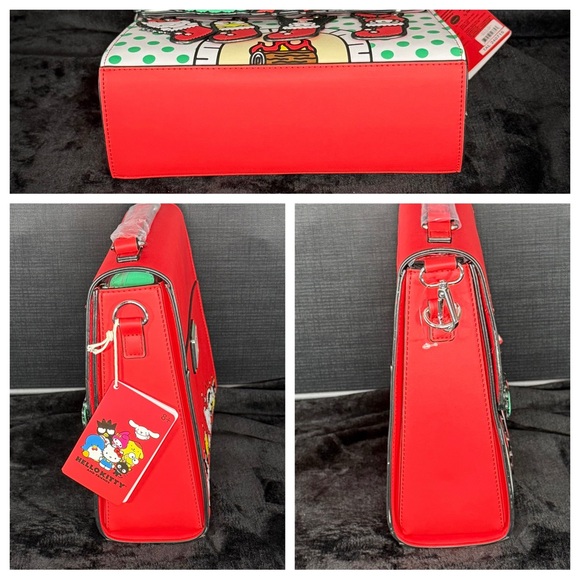 Loungefly Sanrio Hello Kitty & Friends‎ Holiday Stocking Crossbody Bag - Picture 6 of 10